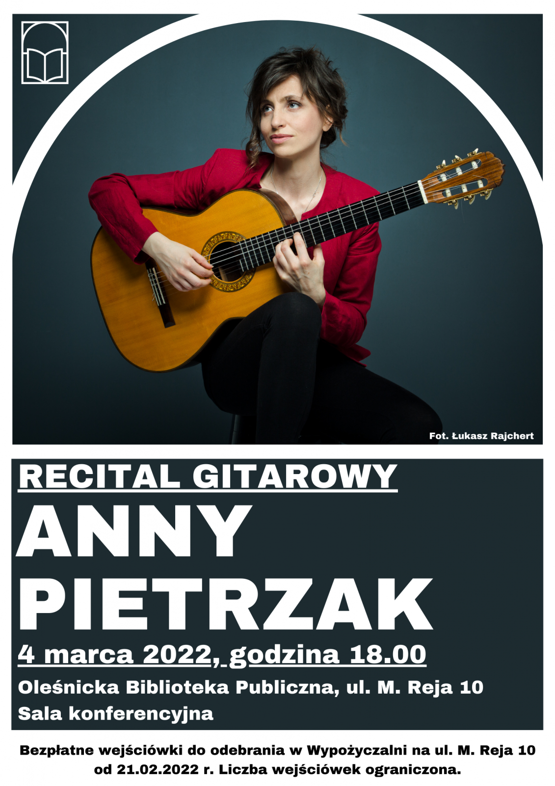 plakat zapraszający na koncert